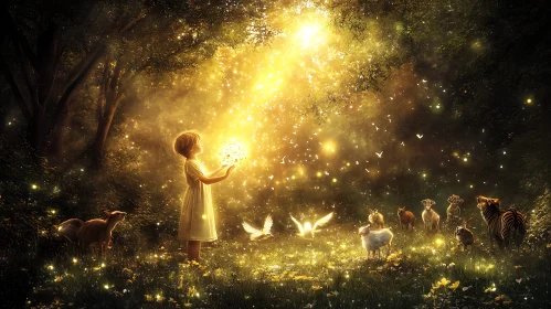 Magical Gathering in the Woods