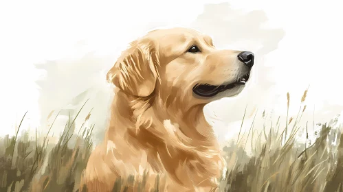 Artistic Dog Portrait