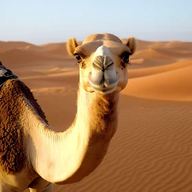 Desert Camel Portrait