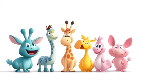 Cute Animated Animal Characters