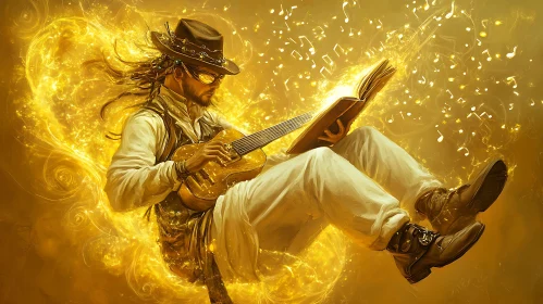 Musical Levitation in Gold