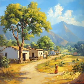 Mountain Village Serenity