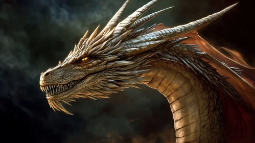 Dragon Head Close Up