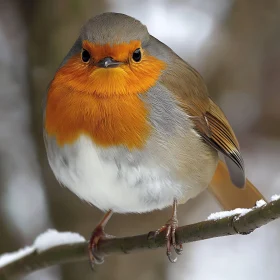 Robin in Winter