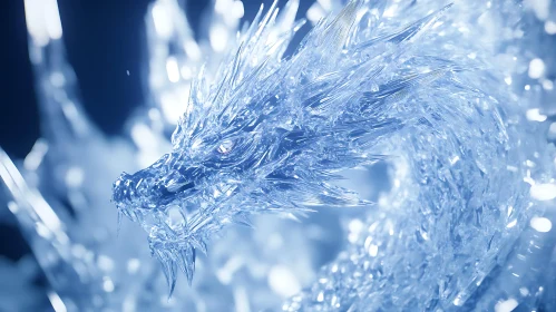 Crystalline Dragon of Ice and Legend