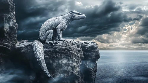 Cliffside Dragon Sentinel