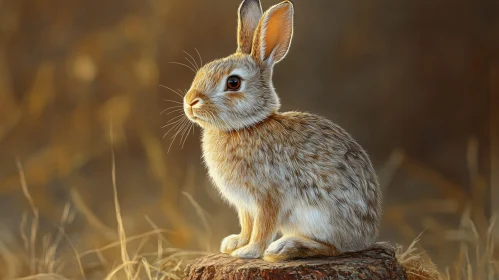 Rabbits in Natural Habitat