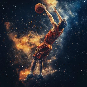 Athlete's Cosmic Leap