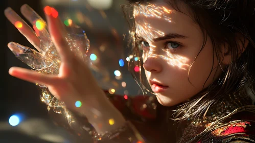 Girl with Light Magic