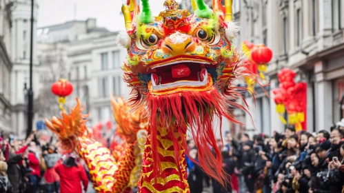 Festive Dragon Dance