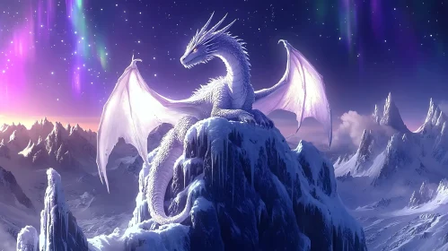 Winter Dragon Scene