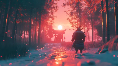 Warrior's Path at Dusk