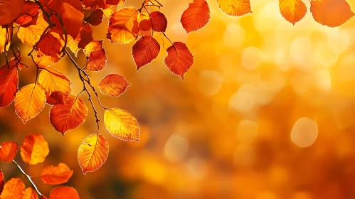 Fall Foliage Golden Hour