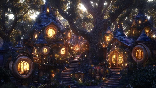 Fairytale Village in the Woods