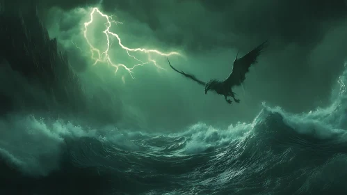 Dragon in a Thunderstorm