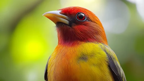 Vibrant Bird Close-Up