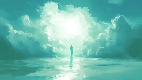 Figure at Water's Edge
