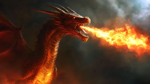 Dragon Igniting the Darkness