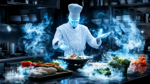 Chef with Magical Cooking Skills