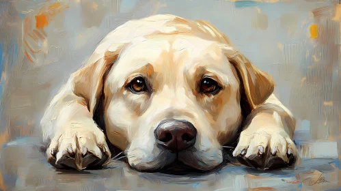 Charming Canine Painting