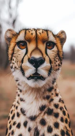 Cheetah Staring Intently