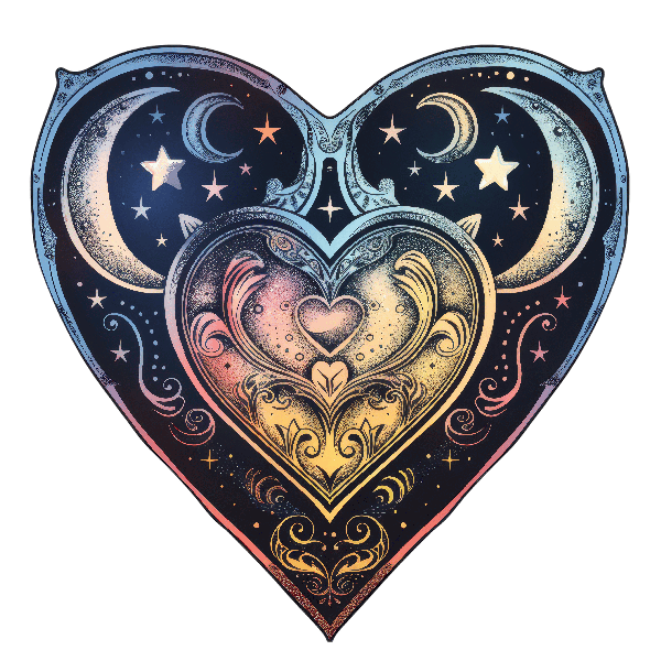 Celestial Heart Pattern