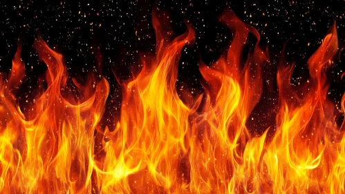 Vivid Fire Dance