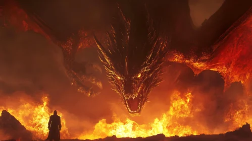 Inferno Encounter with Dragon