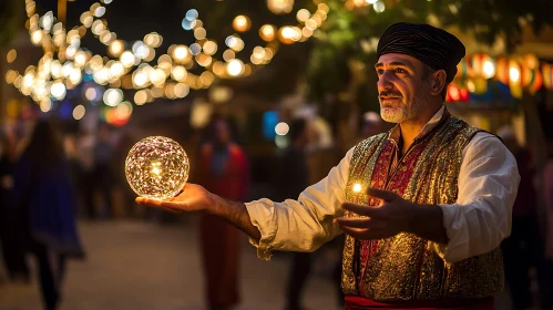 Magical Orb Portrait