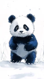 Charming Panda Artwork