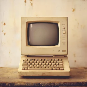 Nostalgic Classic Early Personal Computer