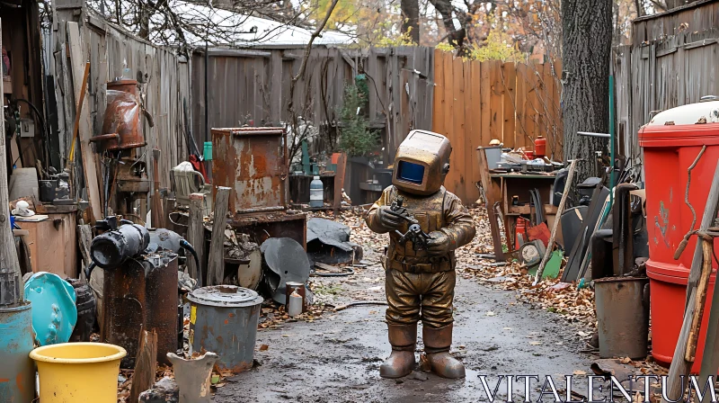 AI ART Backyard Bot