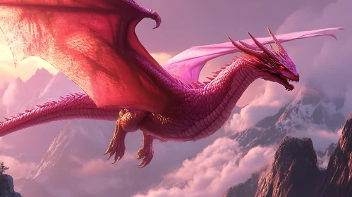 Dragon in Flight: A Pink Fantasy