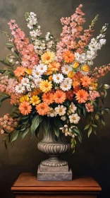 Exquisite Bouquet of Daisies in Decorative Vase