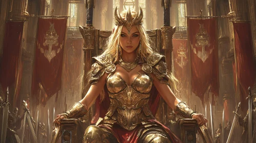 Empress in Golden Armor