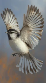 Detailed Flight of a Bird