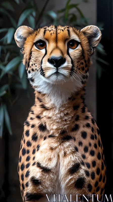 Cheetah Magnificence AI Image