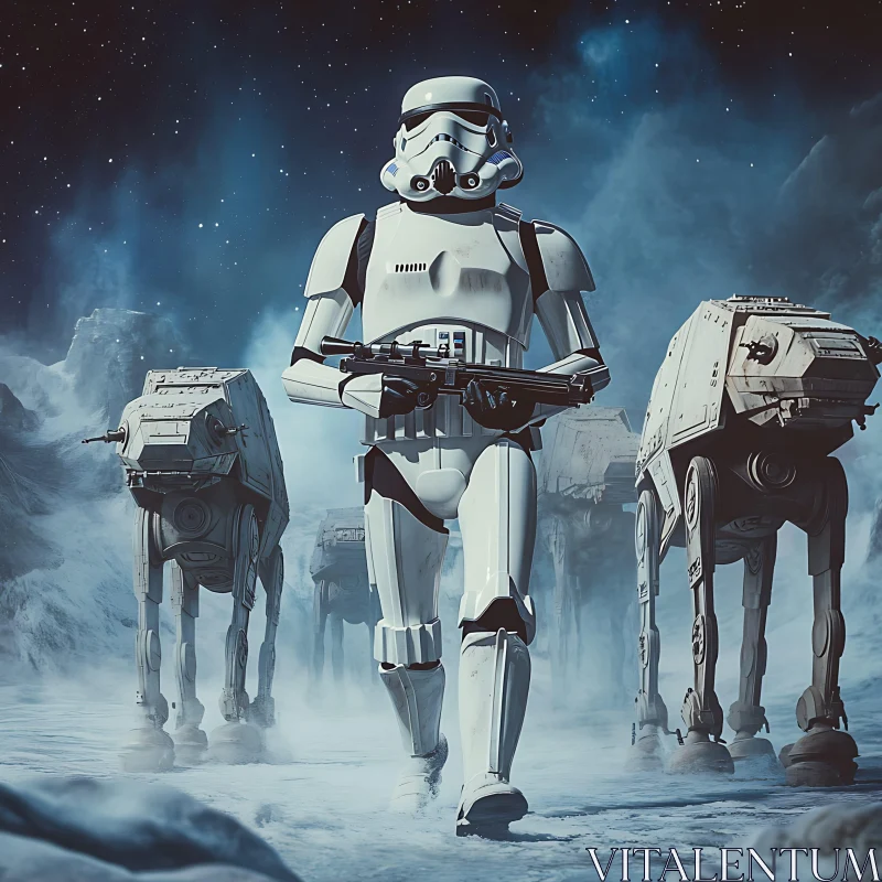 AI ART Imperial Trooper Advance