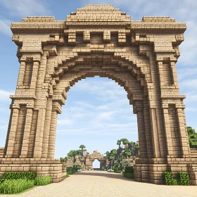 Ancient Stone Arch in Minecraft