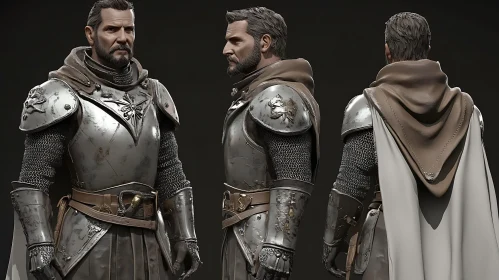Armored Knight Figure