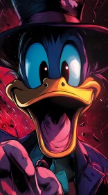 Dynamic Duck in Hat