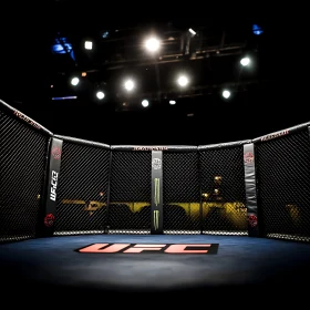 UFC Cage Fighting Arena