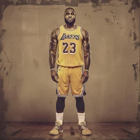 LeBron James - Lakers Number 23