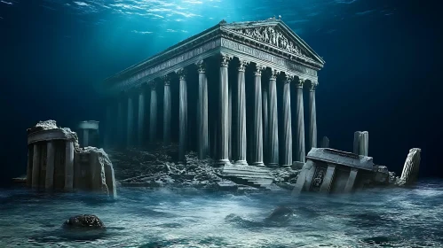 Underwater Temple Ruins