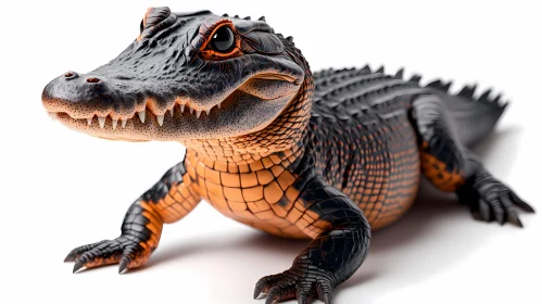 Artistic Render of a Crocodile