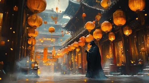 Winter Lantern Festival in Old Town