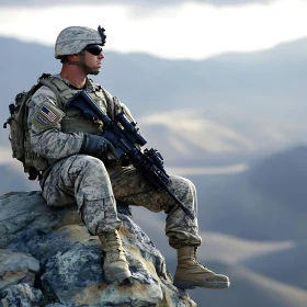 Mountain Sentinel - Soldier's Vigil