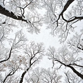 Snow Covered Trees - Winter Wonderland