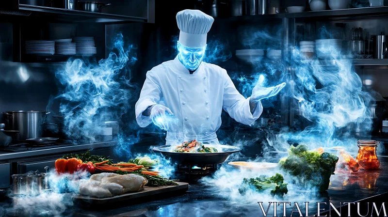 AI ART Chef with Magical Cooking Skills