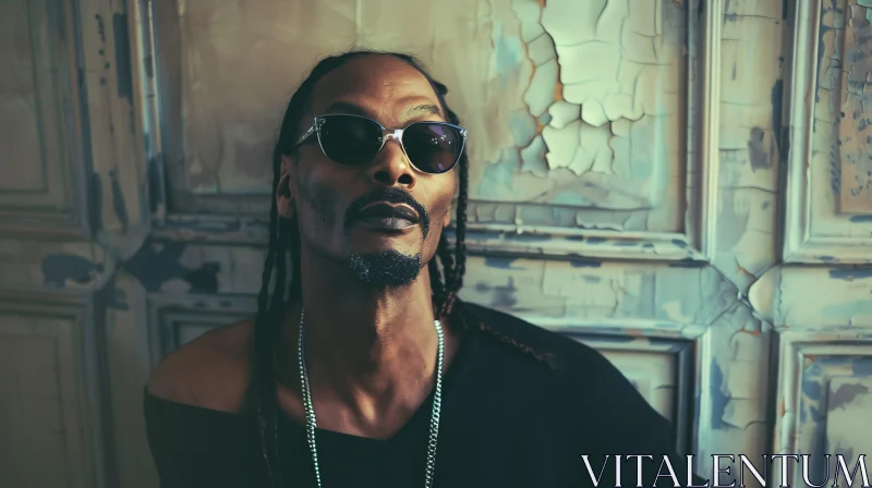 AI ART Iconic Snoop Dogg in Stylish Setting